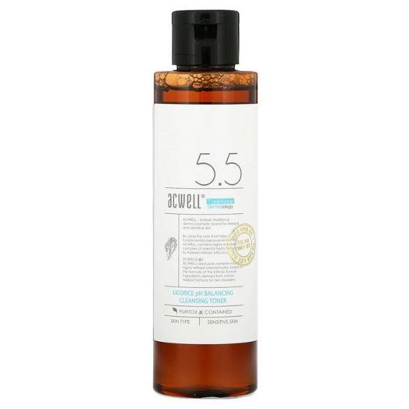 ACWELL 5.5 LICORICE PH BALANCING CLEANSING TONER 150ml