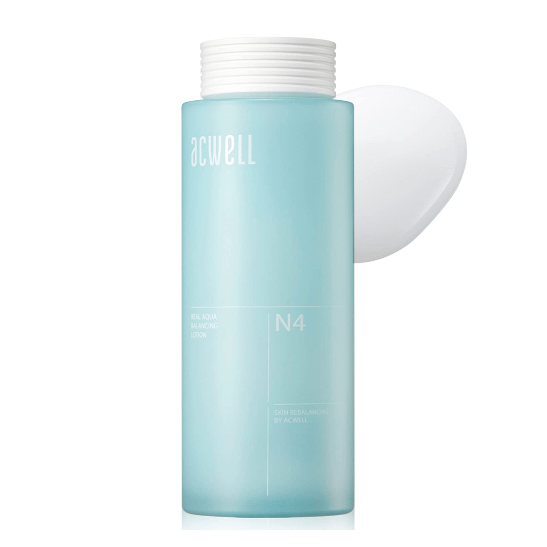 Acwell Real Aqua Balancing Lotion 140ml – Lightweight Hydration for Balanced, Glowing Skin