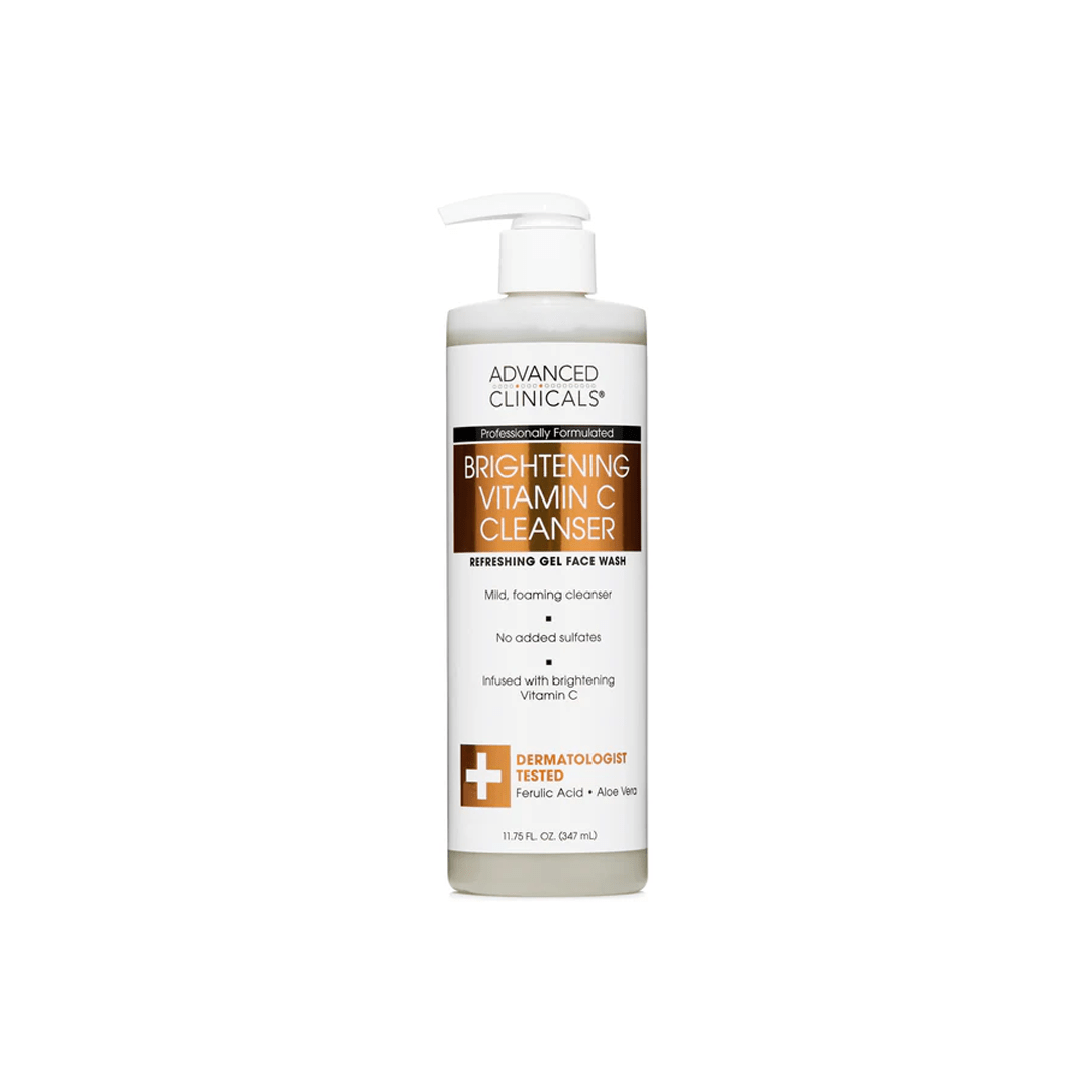 Advanced Clinicals Brightening Vitamin C Cleanser 347ml (WHOLESALE MINIMUM OF 6)