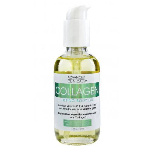 Advanced Clinicals Collagen Body Oil – 8oz (237ml)