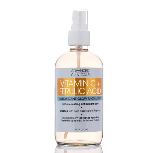 Advanced Clinicals Vitamin C + Ferulic Acid face mist 237ml