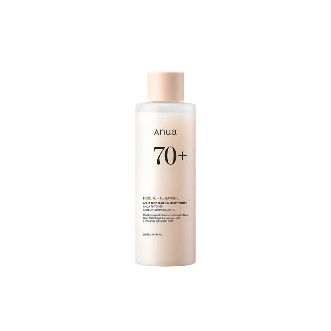 Anua 70+ Rice 70 + Ceramide Anua Rice 70 Glow Milky Toner 250ml