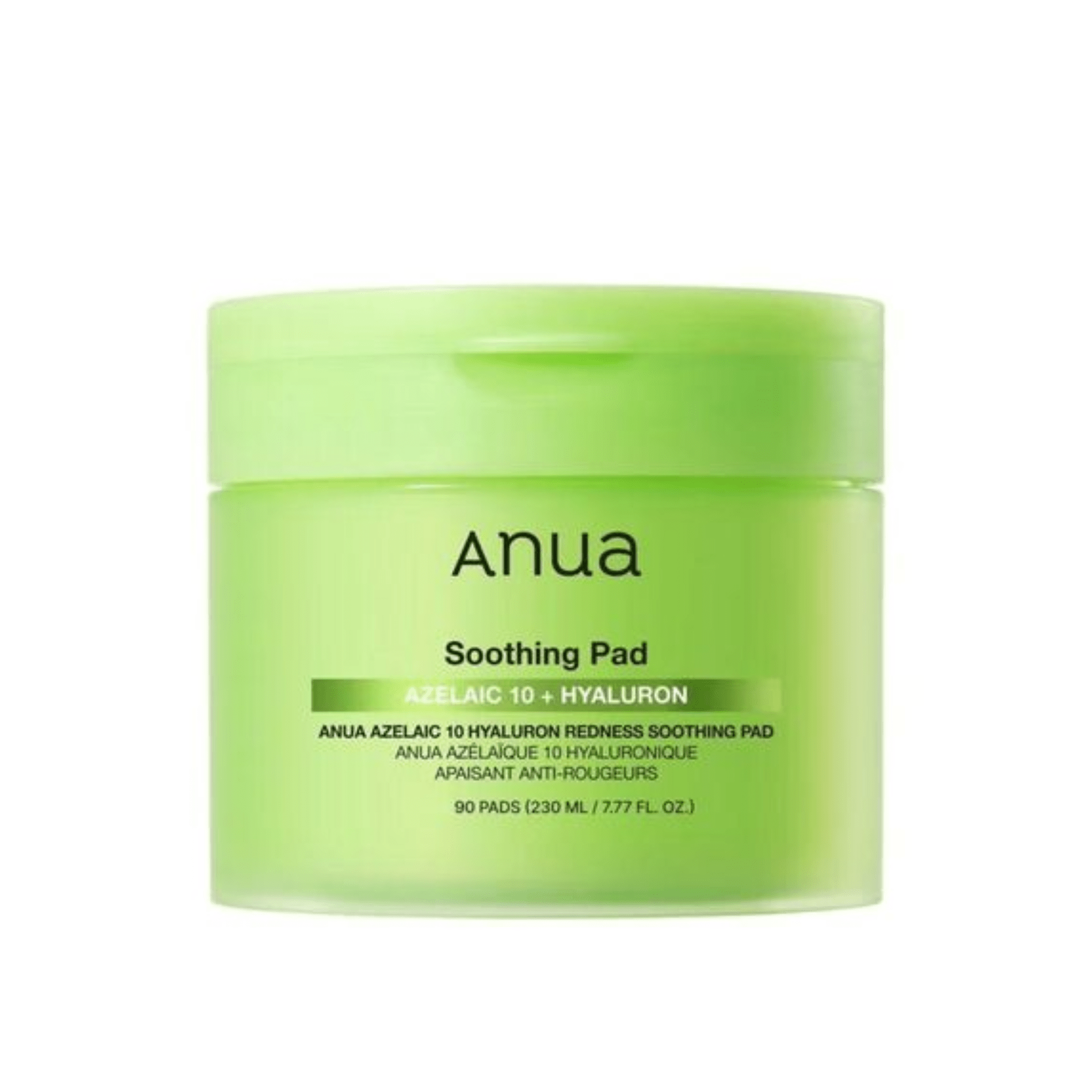 Anua Azelaic 10 + Hyaluron Redness Soothing Pad - 90 Pads (230ml)