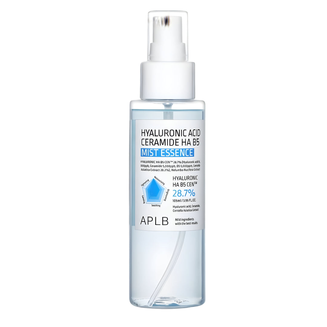 APLB Hyaluronic Acid Ceramide HA B5 Mist Essence 105ml – Hydrate & Repair