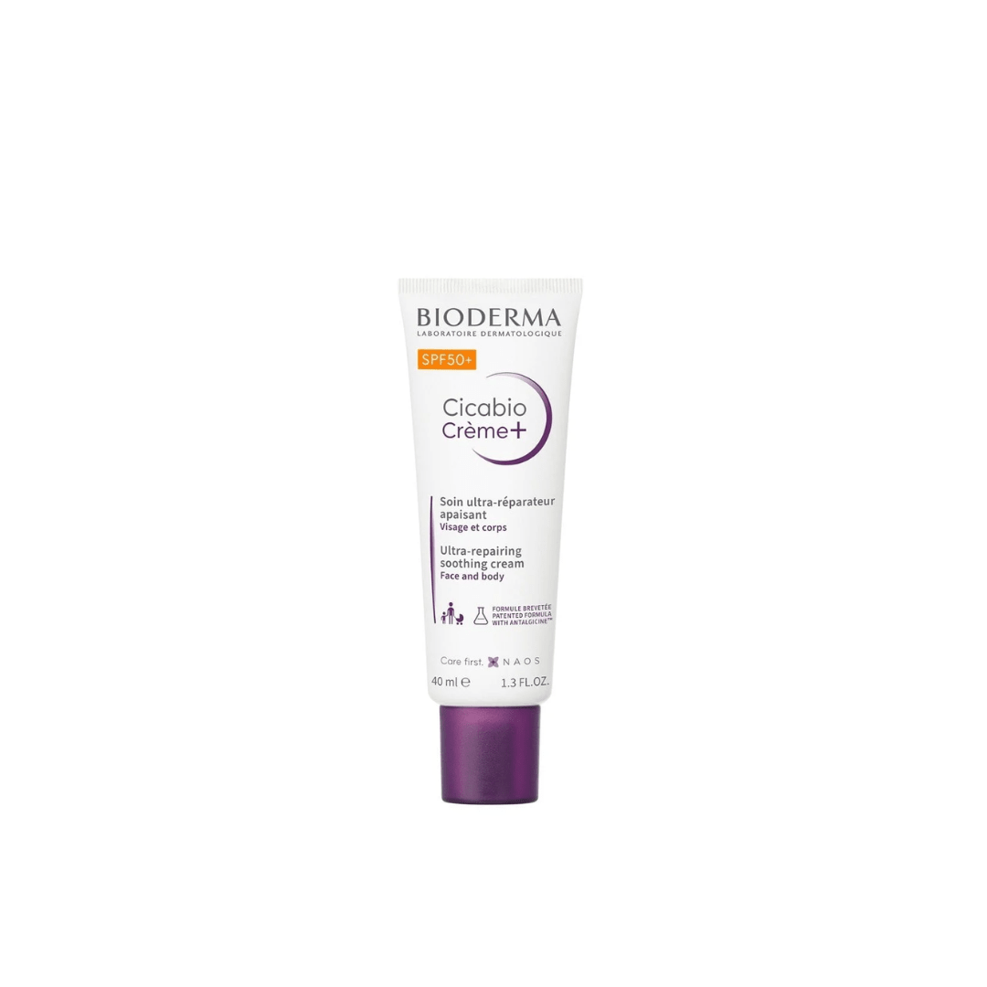 Bioderma Cicabio Creme+ Ultra Repairing Soothing Cream SPF 50+ - 40ml