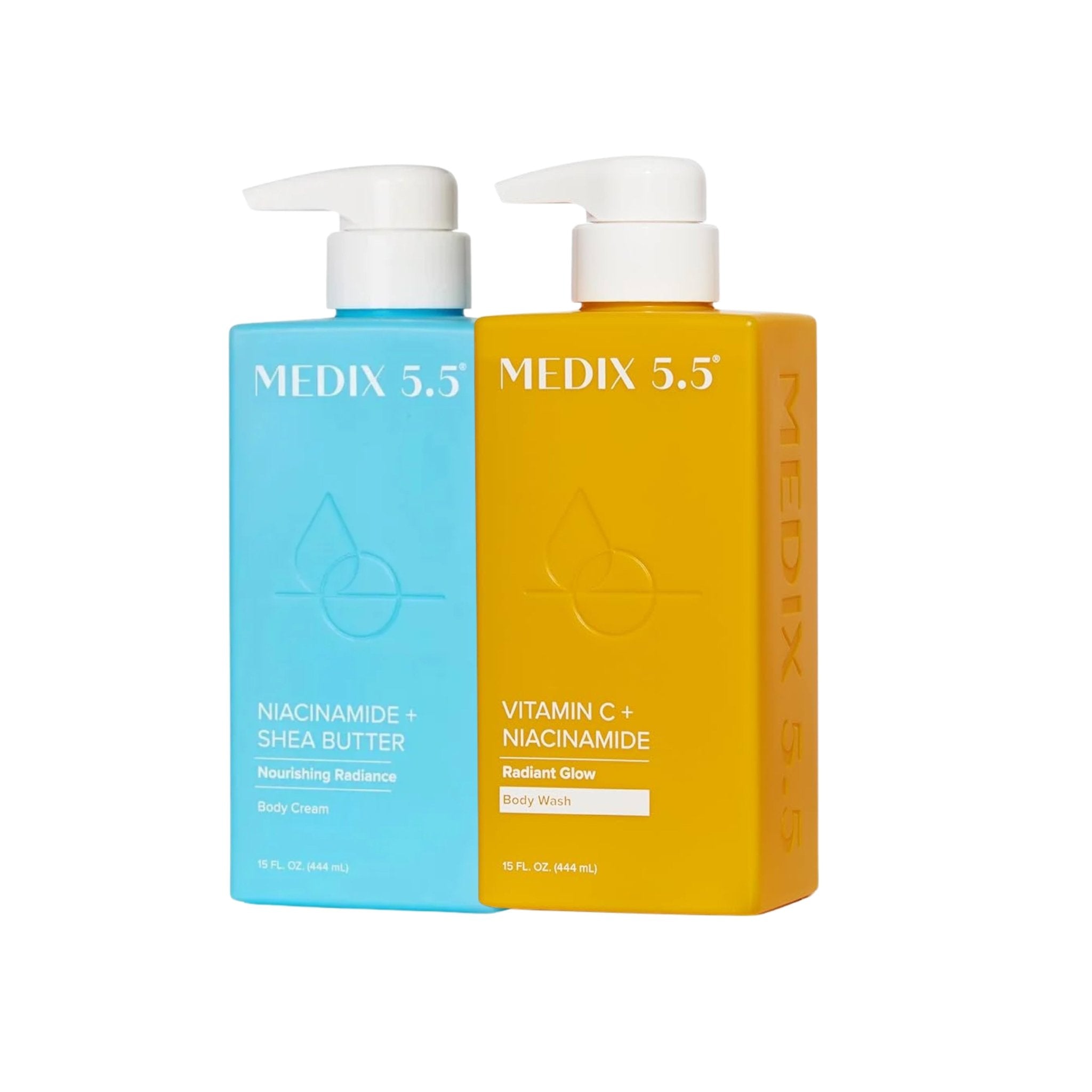 BUY Medix 5.5 Vitamin C & Niacinamide Body Wash 444ml + Medix Niacinamide + Shea Butter Body Cream 444ml COMBO SALES