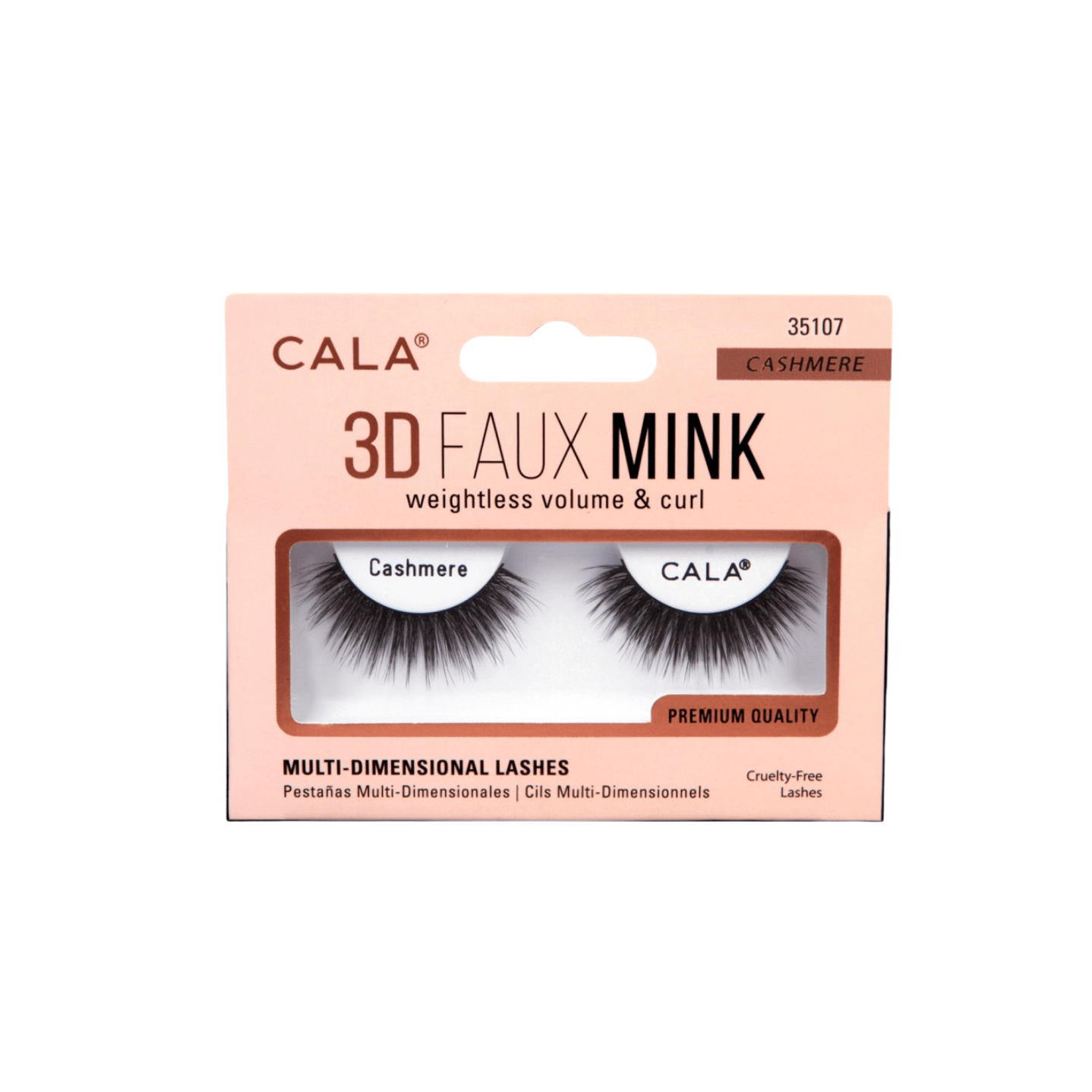 CALA 3D Faux Mink Lashes - Cashmere