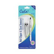 Cala Nail Clipper & Slant Tweezers