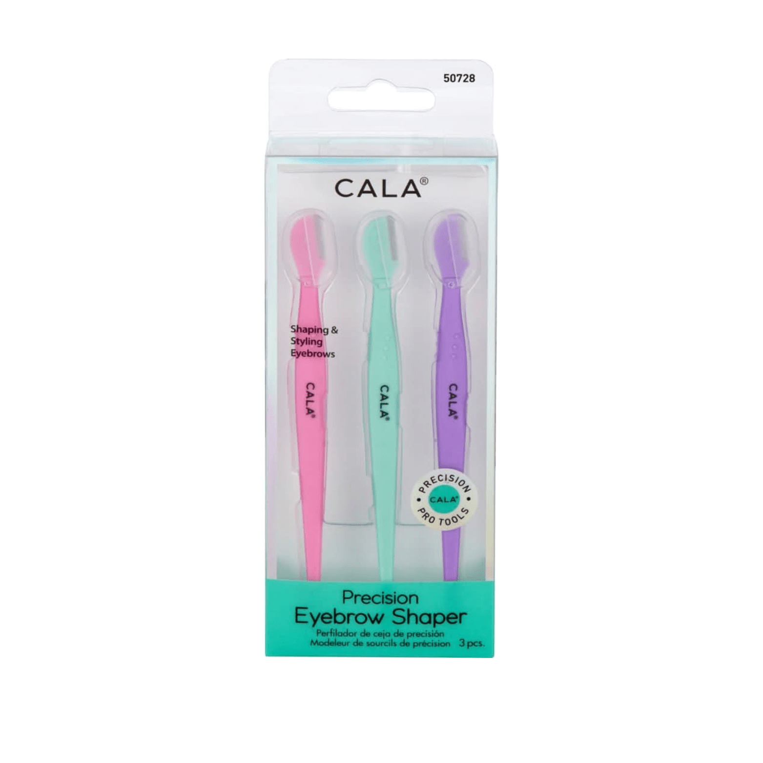 CALA Precision Eyebrow Shaper - 3pcs