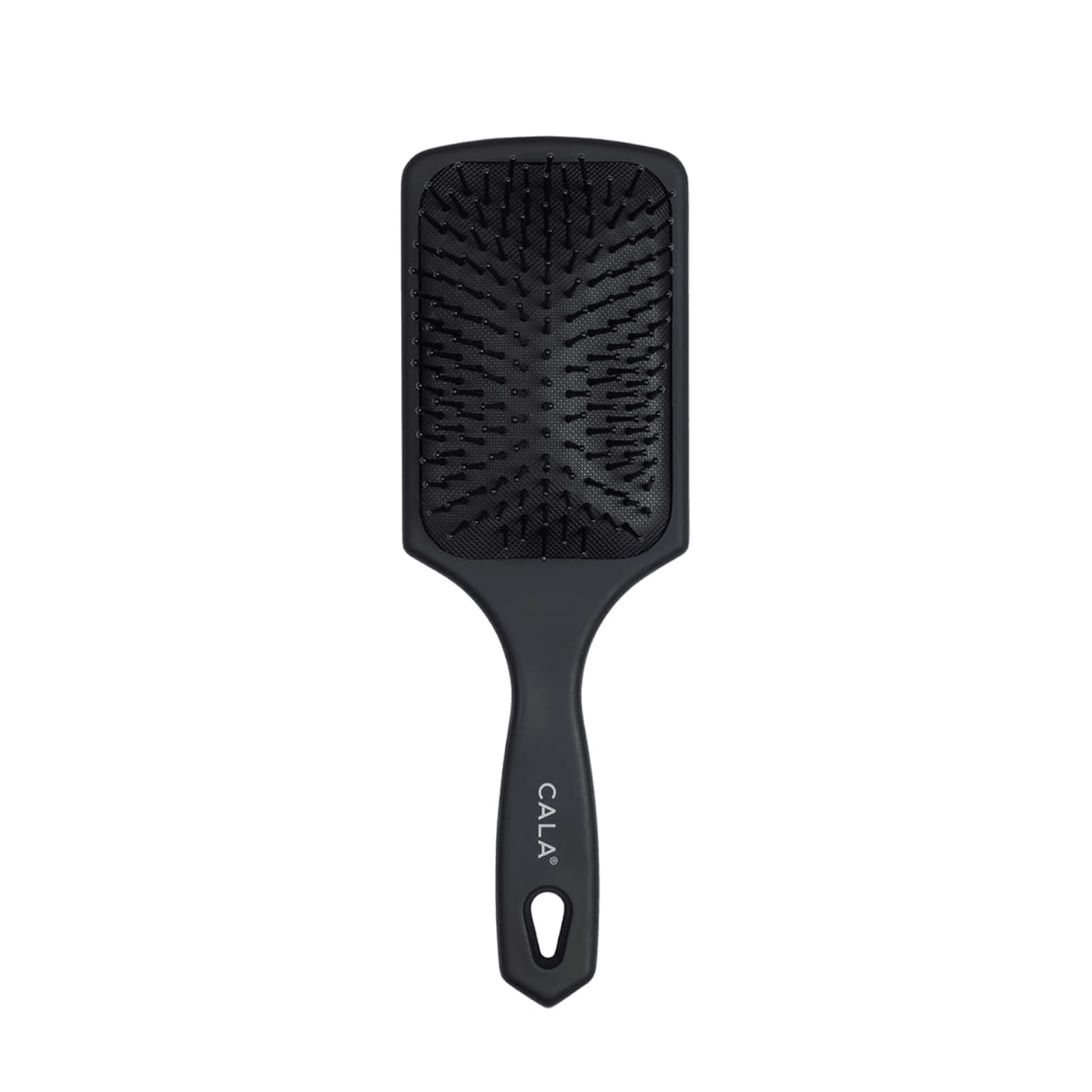 CALA Soft Touch Paddle Brush - Matte Black