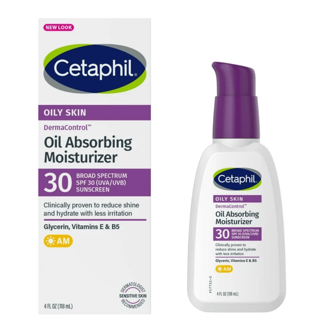 Cetaphil DermaControl Oil Absorbing Moisturizer with SPF 30 - 118ml