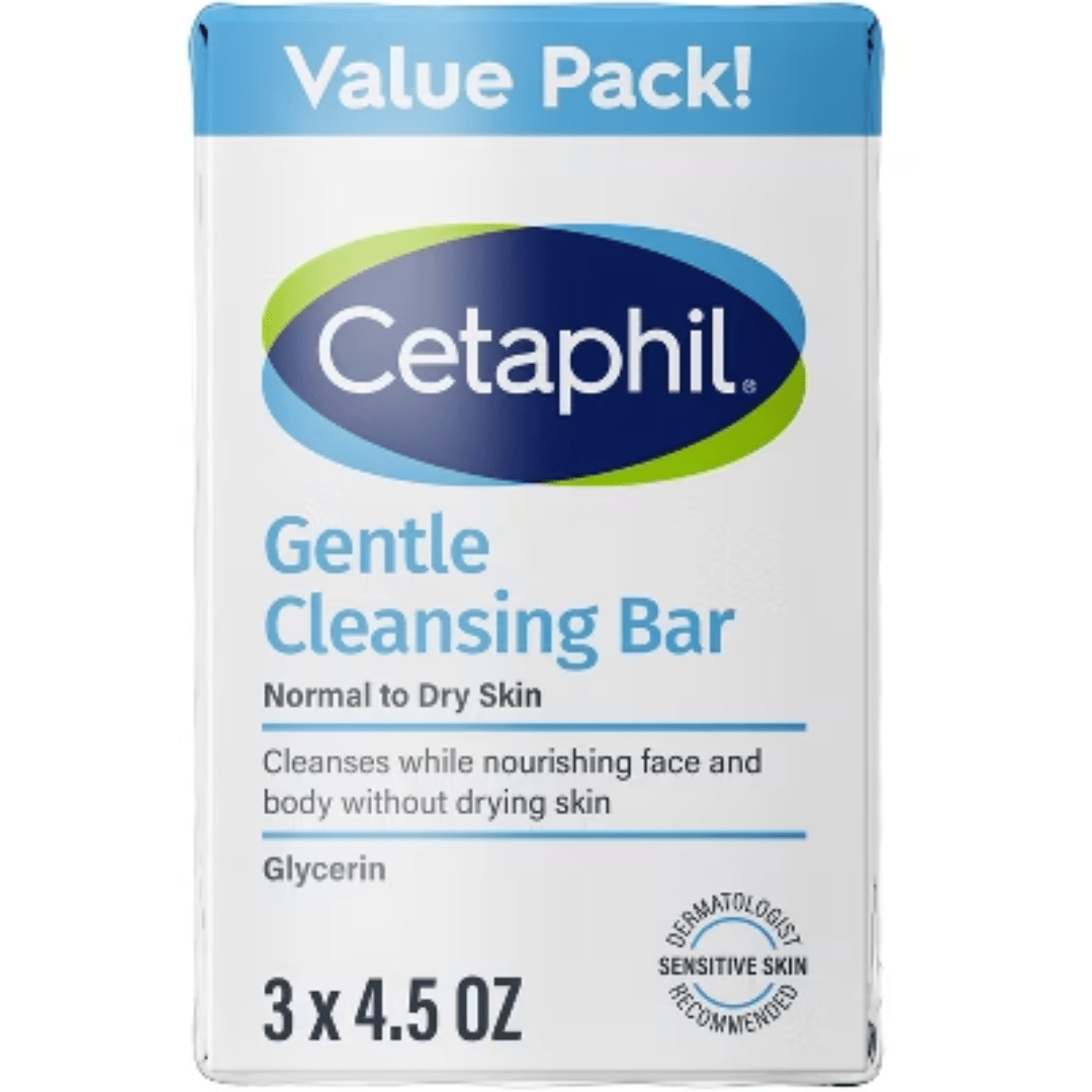 Cetaphil Gentle Cleansing Bar 3 Pack 3 - 127g