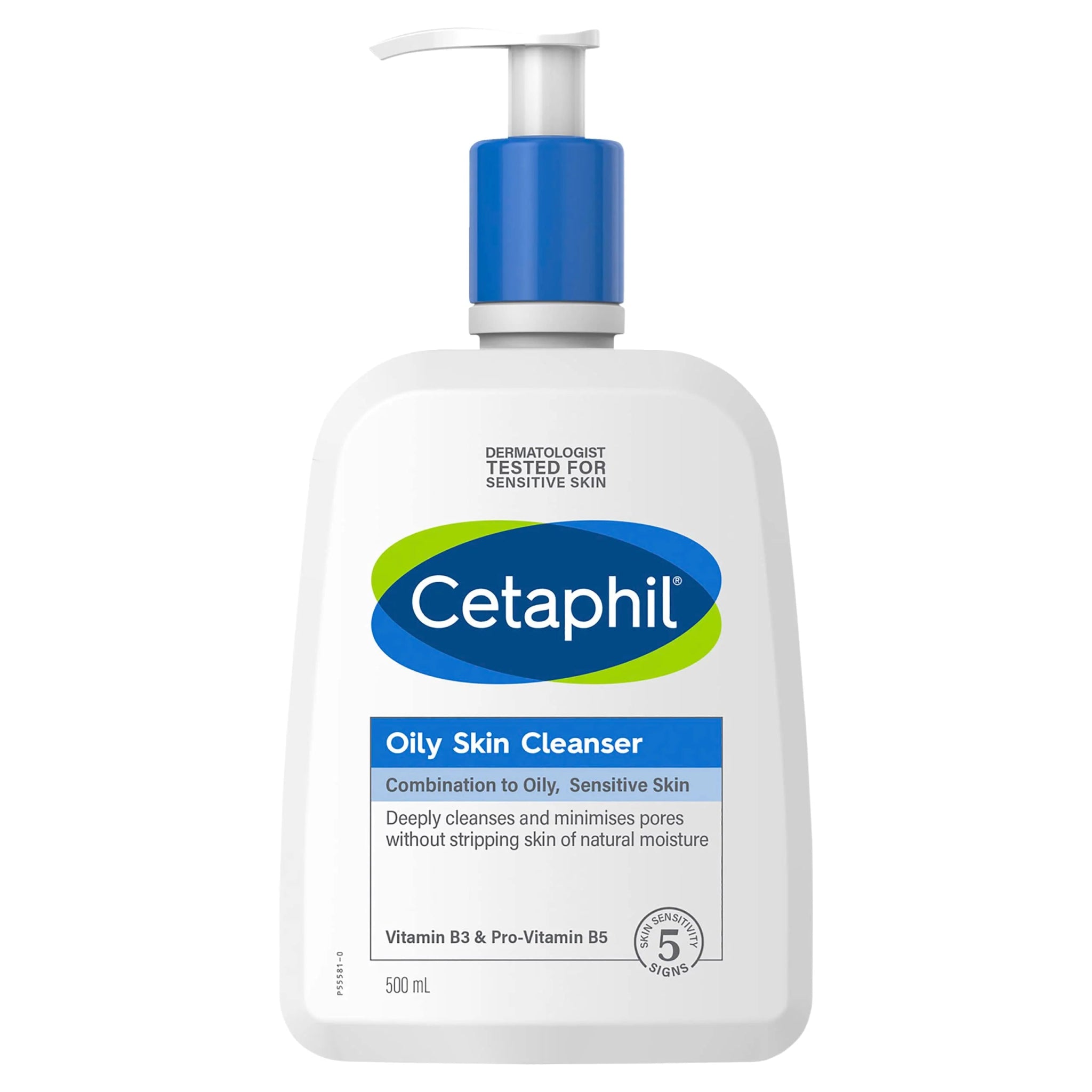 Cetaphil Oily Skin Cleanser Gel 500ml – Gentle & Effective Oil Control