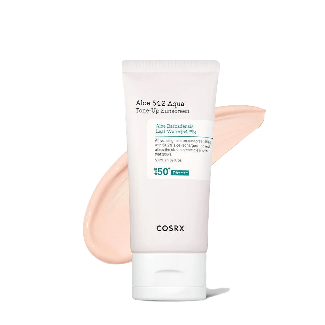 Cosrx Aloe 54.2 Aqua Tone - Up Sunscreen – Hydrating & Brightening SPF Protection