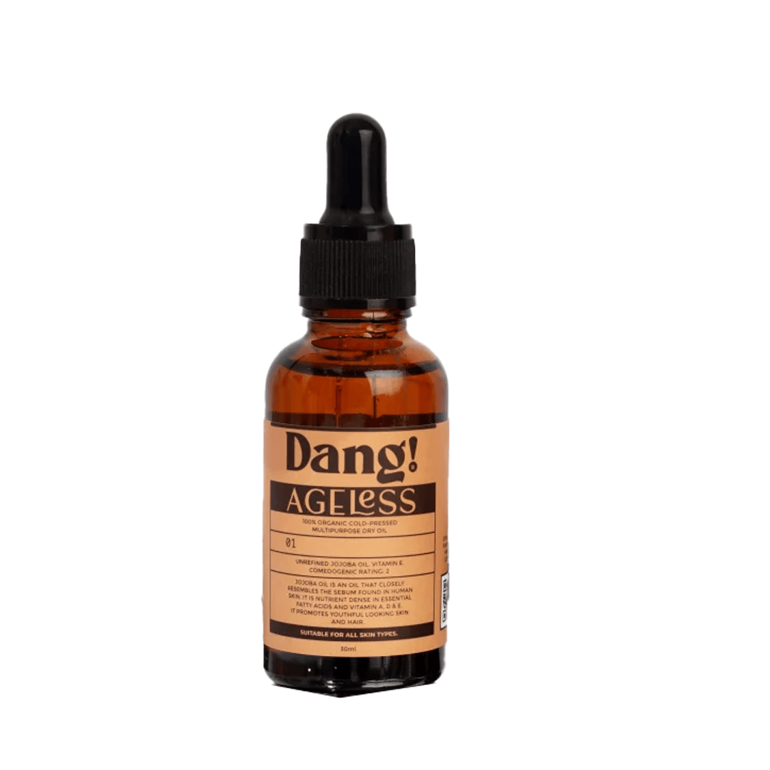 Dang Ageless 100% Organic Cold Pressed Seed Oil Hair & Scalp Therapy 30ml – Nourishing Hair Treatment