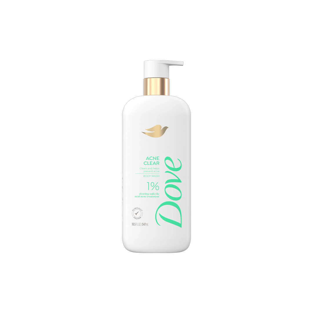 Dove Acne Clear Body Wash 547ml