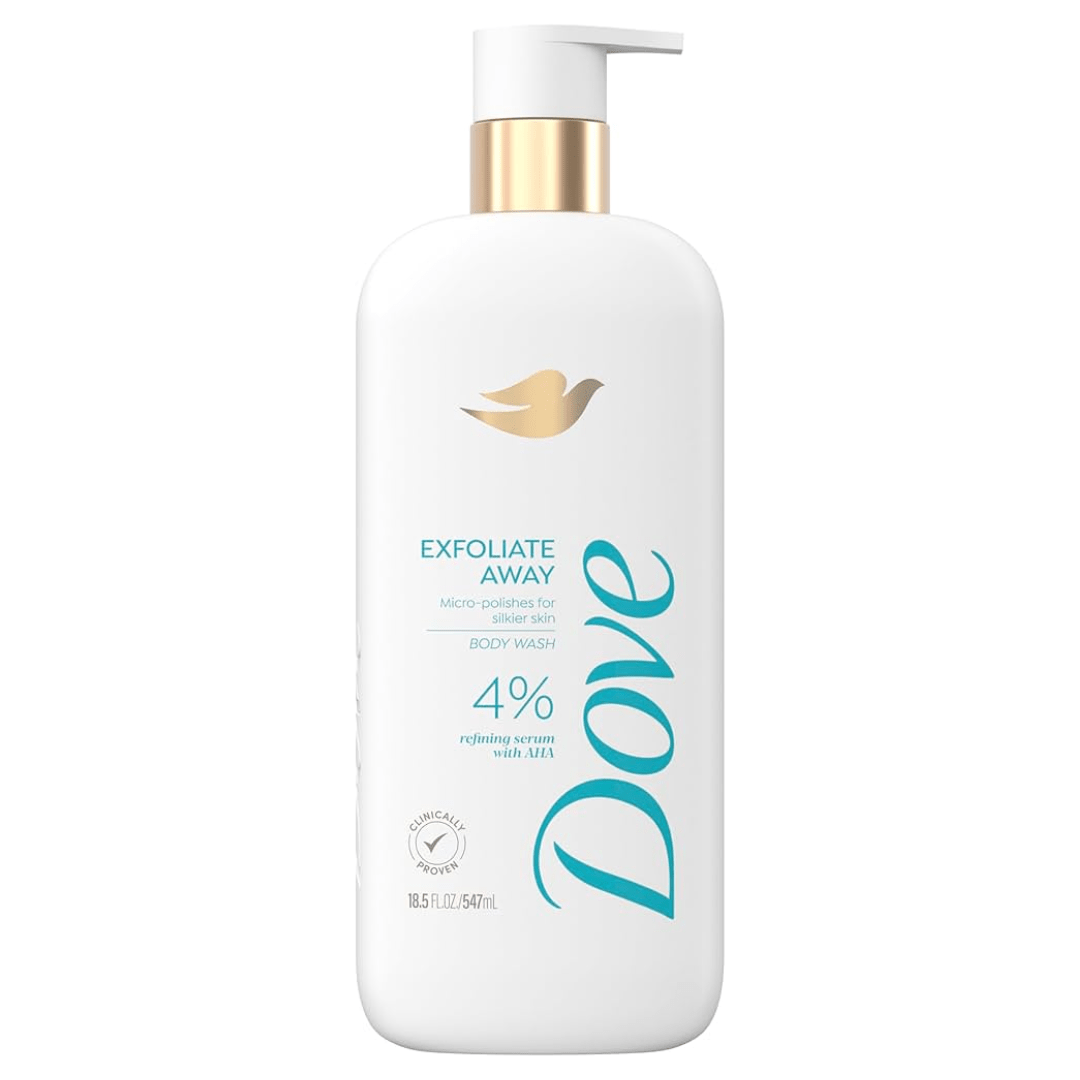 Dove Exfoliate Away Body Wash 547ml