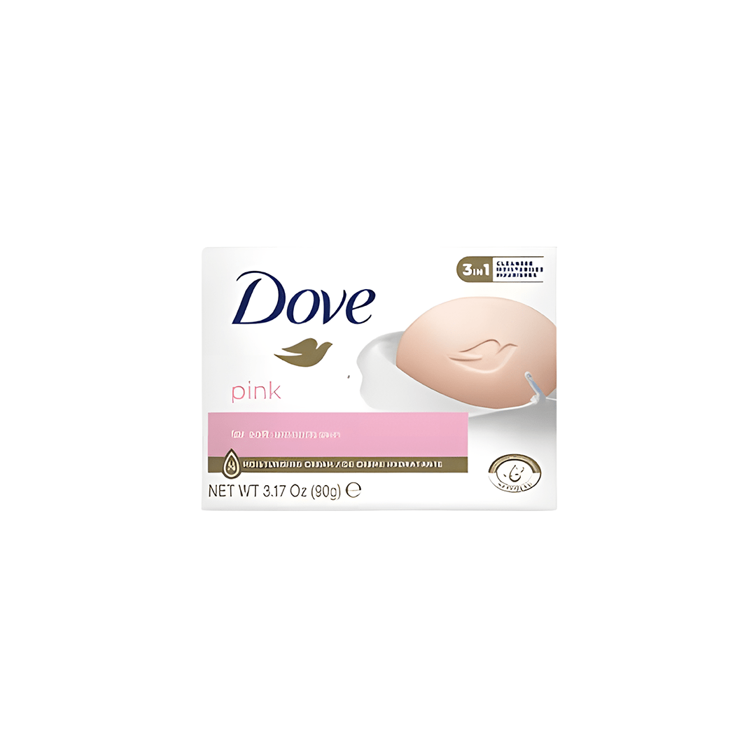 Dove Pink For Soft, Smooth Skin 90g – Nourish Your Skin with Dove(Single)
