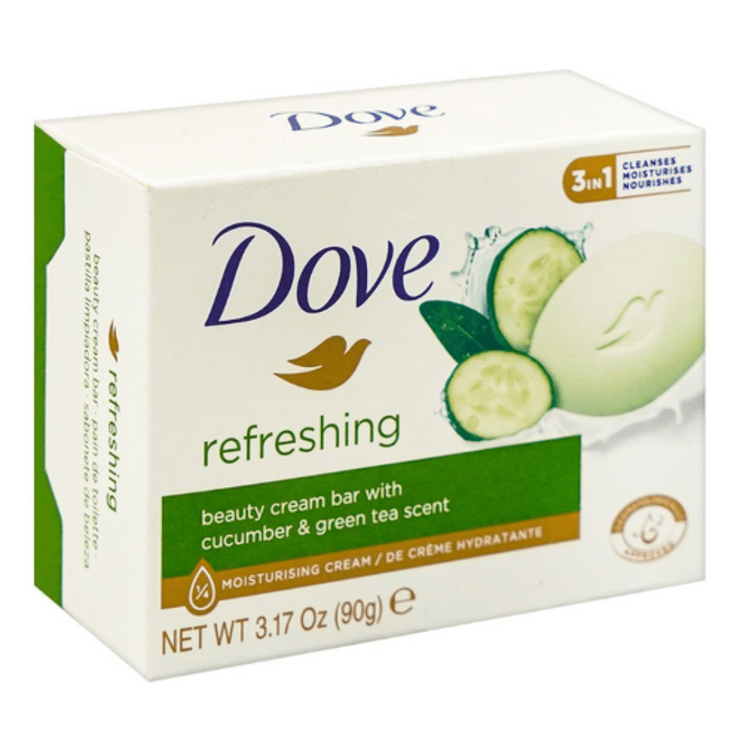 Dove Refreshing Beauty Cream Bar With Cucumber & Green Tea Scent - 90g