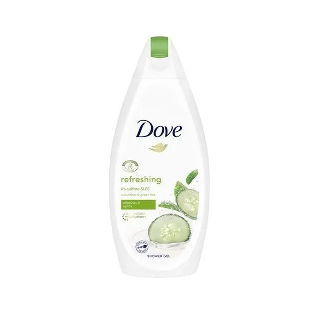 Dove Refreshing Body Wash 500ml – Invigorating Cleanse with Cucumber & Green Tea