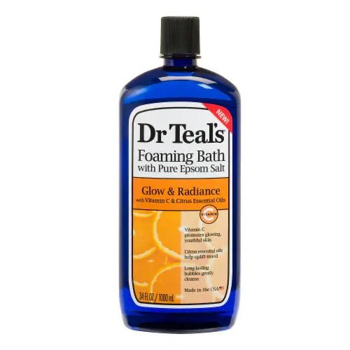 Dr Teal Foam Bath Glow and Radiance Vitamin C 30oz