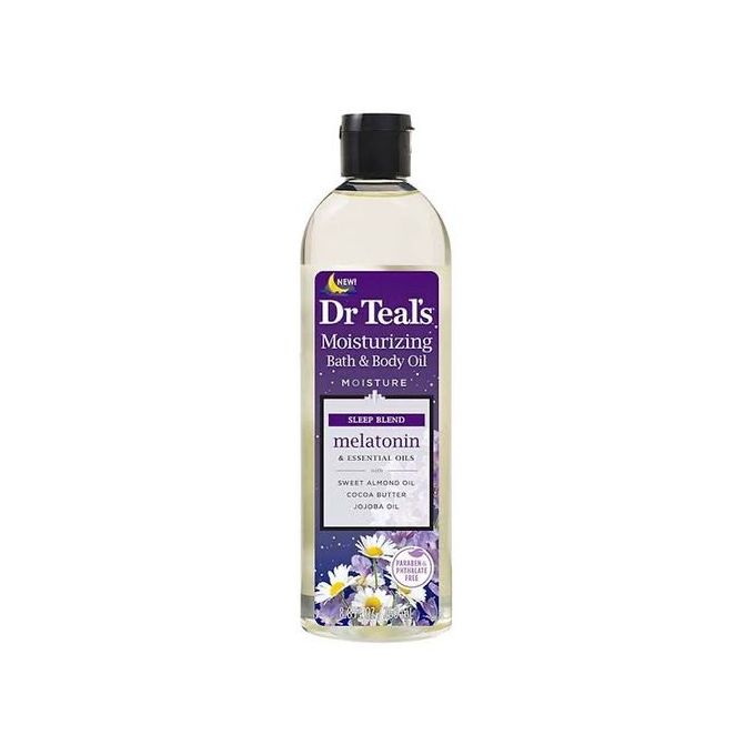 Dr teal's moisturizing bath and body oil melatonin 8.8oz/260ml