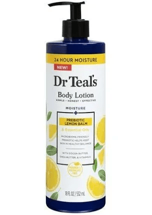 Dr Teal's Prebiotic Lemon Balm Body Lotion - 532ml