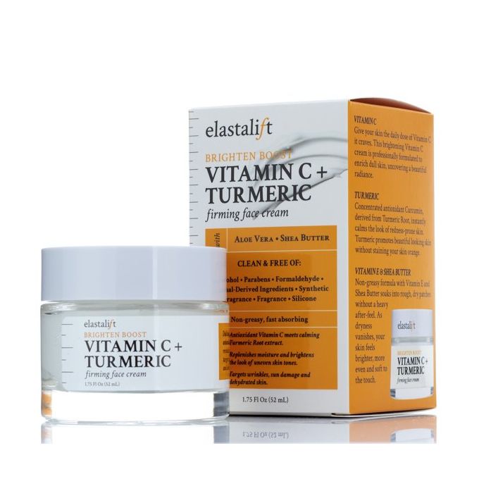 Elastalift Brightening Boost Vitamin C + Turmeric Firming Face Cream 1.75oz(52ml)