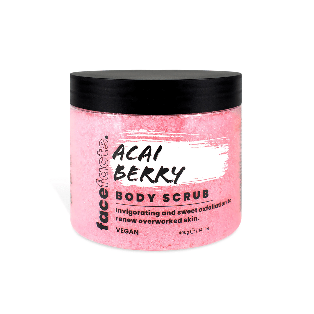 Face Facts Acai Berry Body Scrub 400g