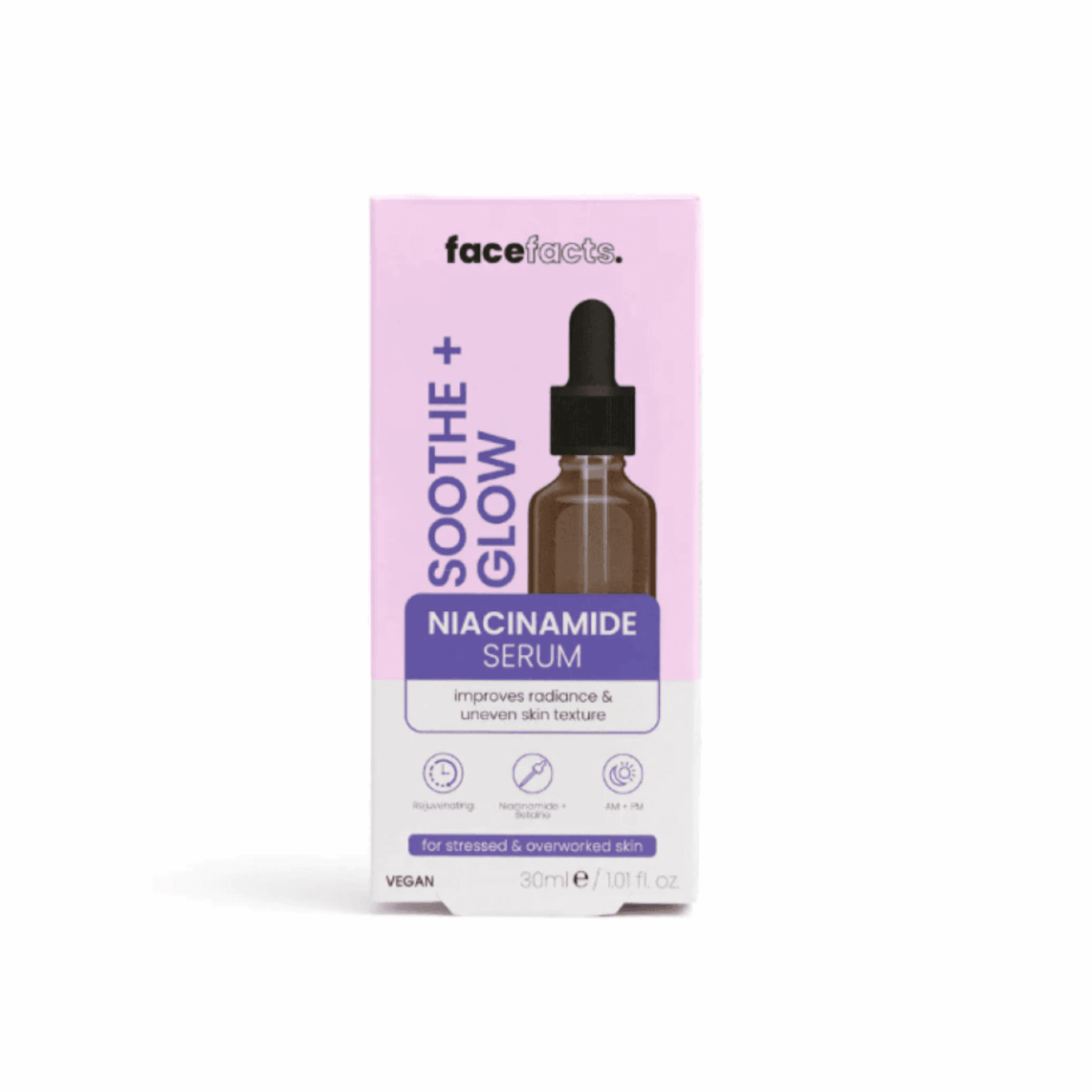 Face Facts Soothe + Glow Niacinamide Serum 30ml