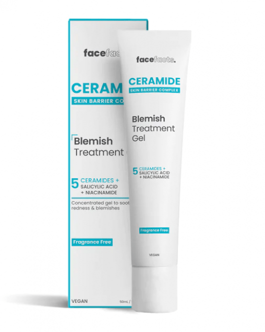 FaceFacts Ceramide Blemish Treatment Gel 50ML