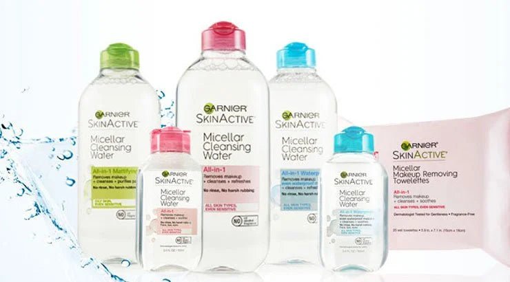 Garnier Micellar Cleansing Water All In One 400ml Pink