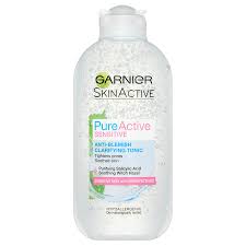 Garnier Skin Active Pure Active Sensitive Anti - Blemish Clarifying Tonic 200ml