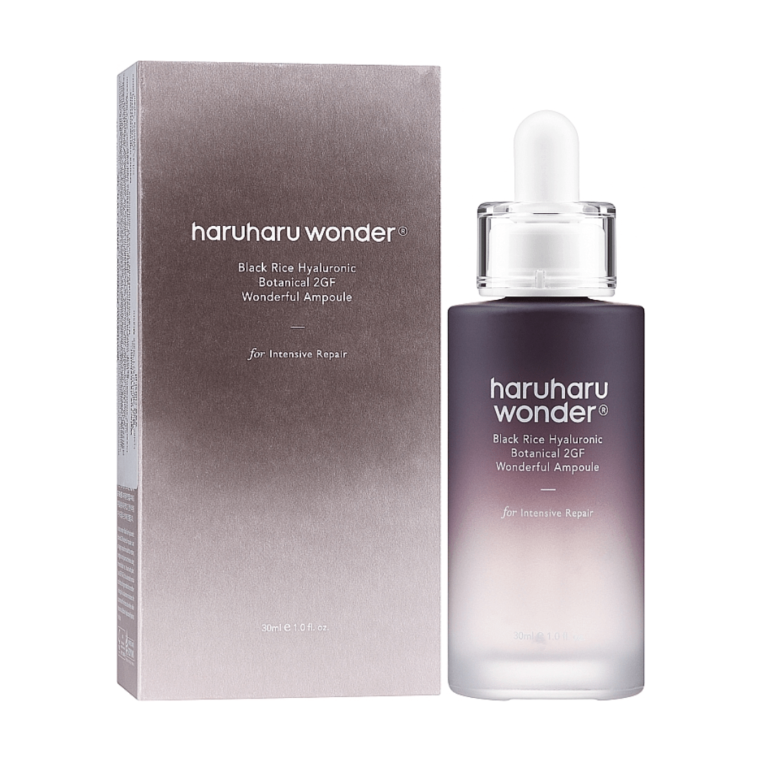 haruharu wonder Black Rice Hyaluronic Botanical 2GF Wonderful Ampoule – 30ml