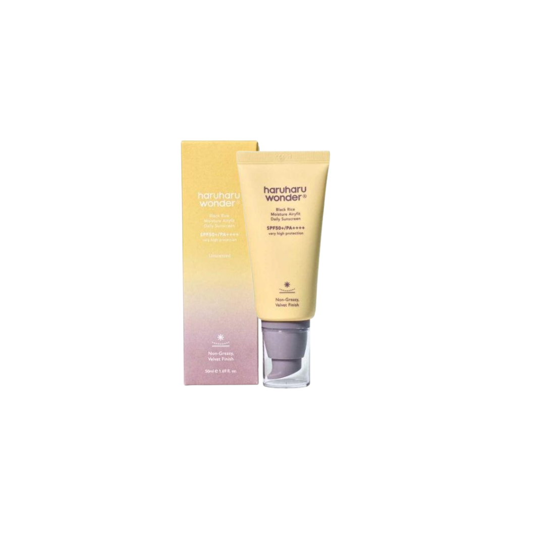 haruharu wonder Black Rice Moisture Airyfit Daily Sunscreen SPF50+ PA++++ – 50ml