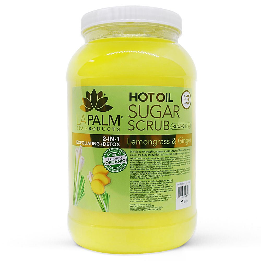 Hot oil sugar scrubs gallon Lemongrass & ginger