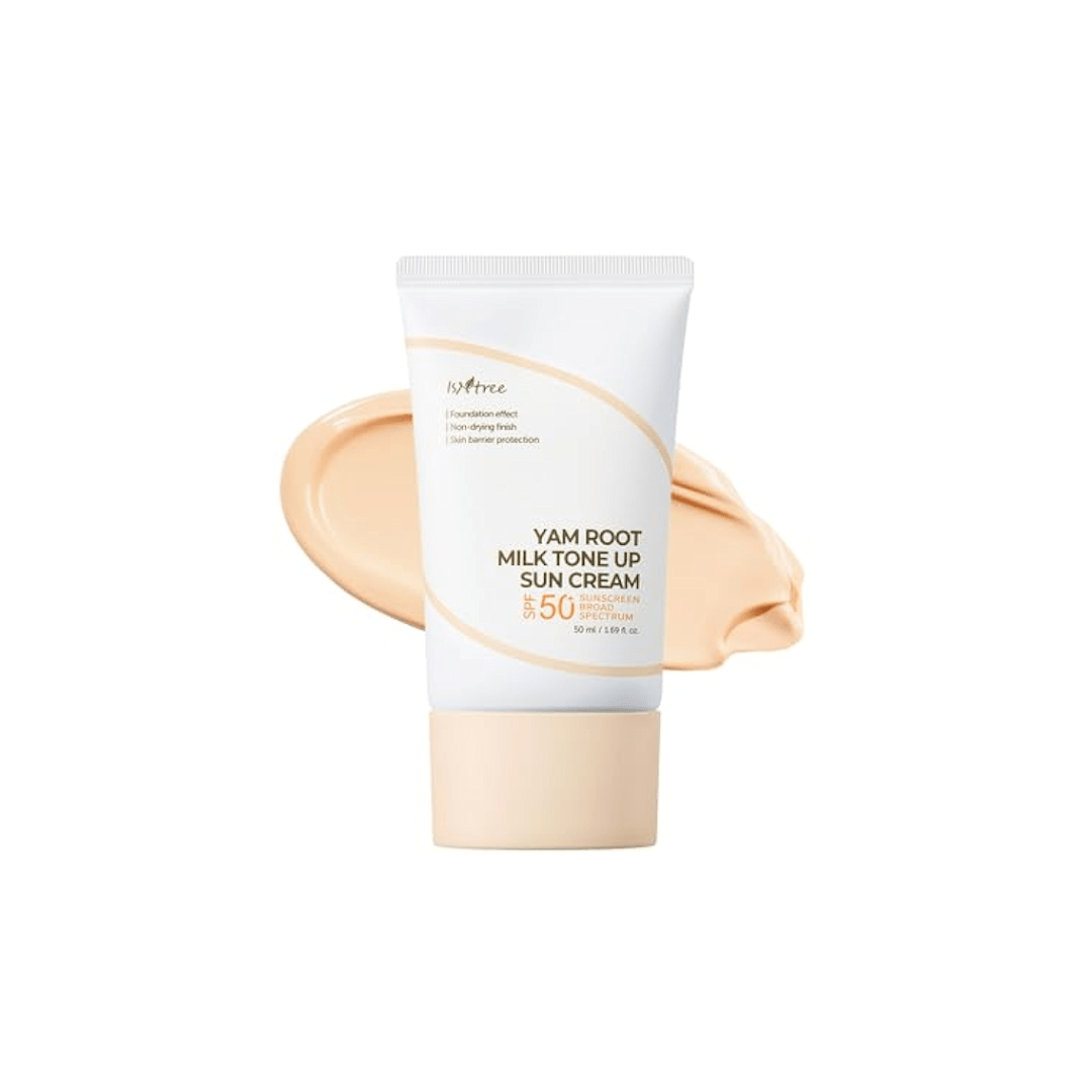 Isntree Yam Root Milk Tone Up Sun Cream SPF 50+ PA++++ UVA/UVB 50ml
