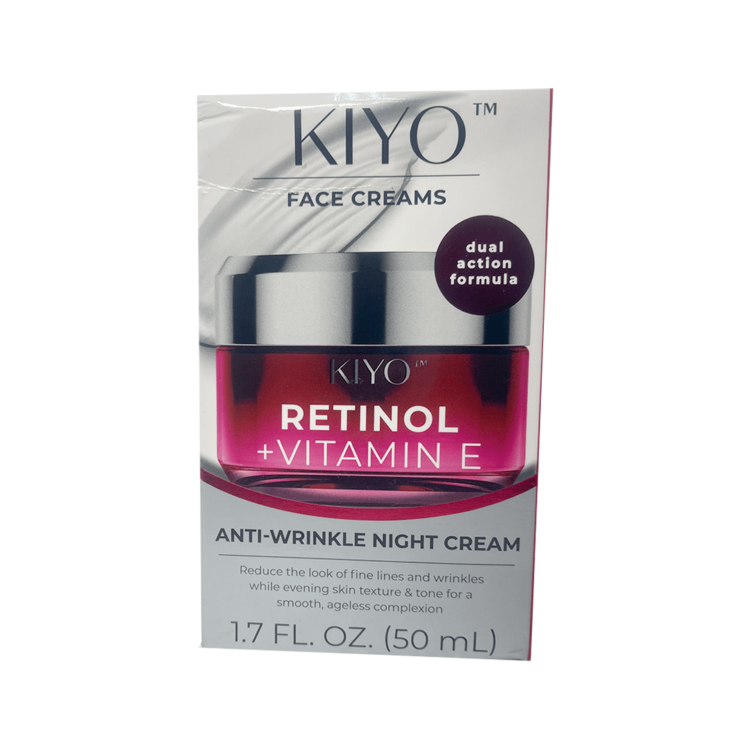 Kiyo Retinol + Vitamin E Anti - Wrinkle Night Serum 52ml – Repair & Renew