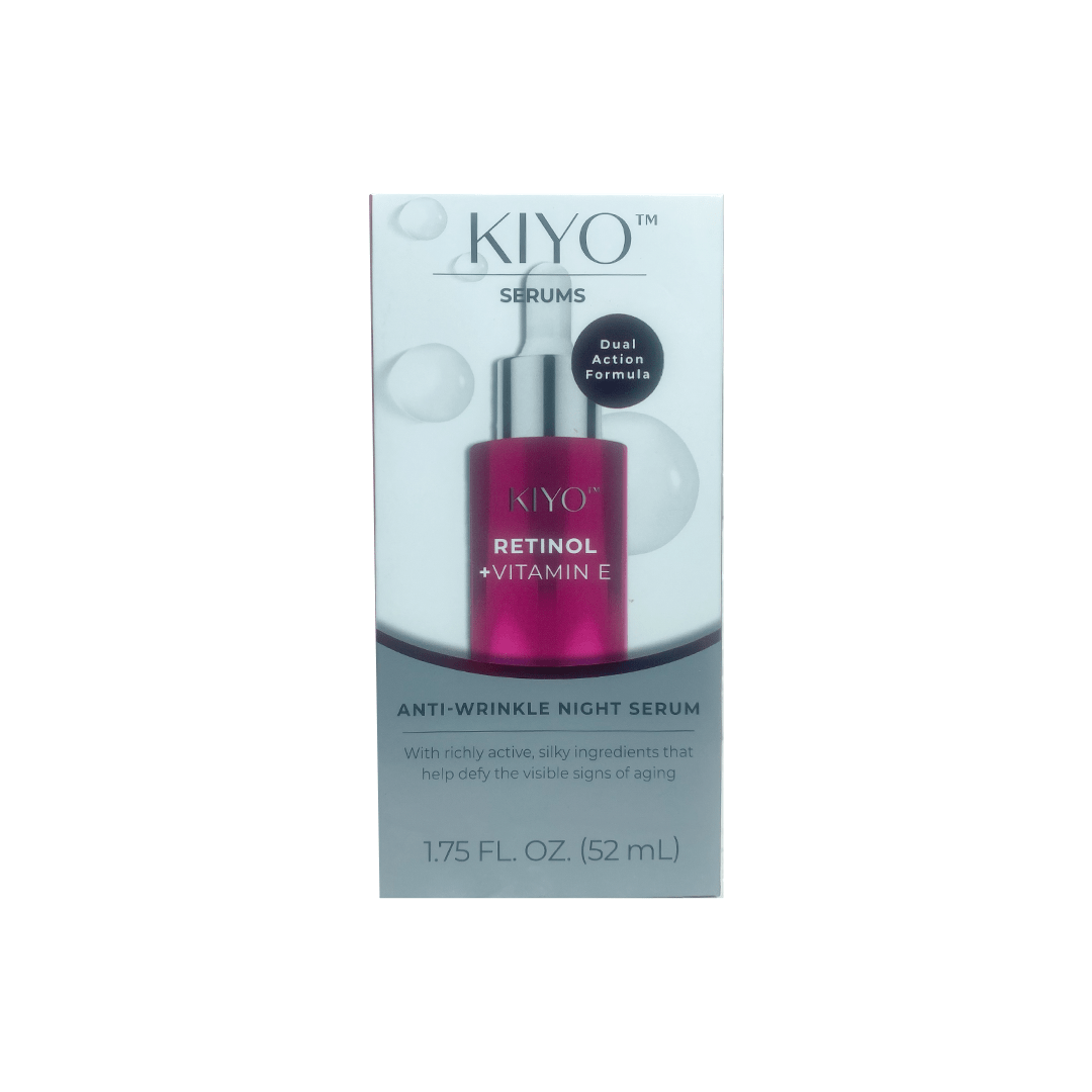 Kiyo Retinol + Vitamin E Anti - Wrinkle Night Serum 52ml – Repair & Renew