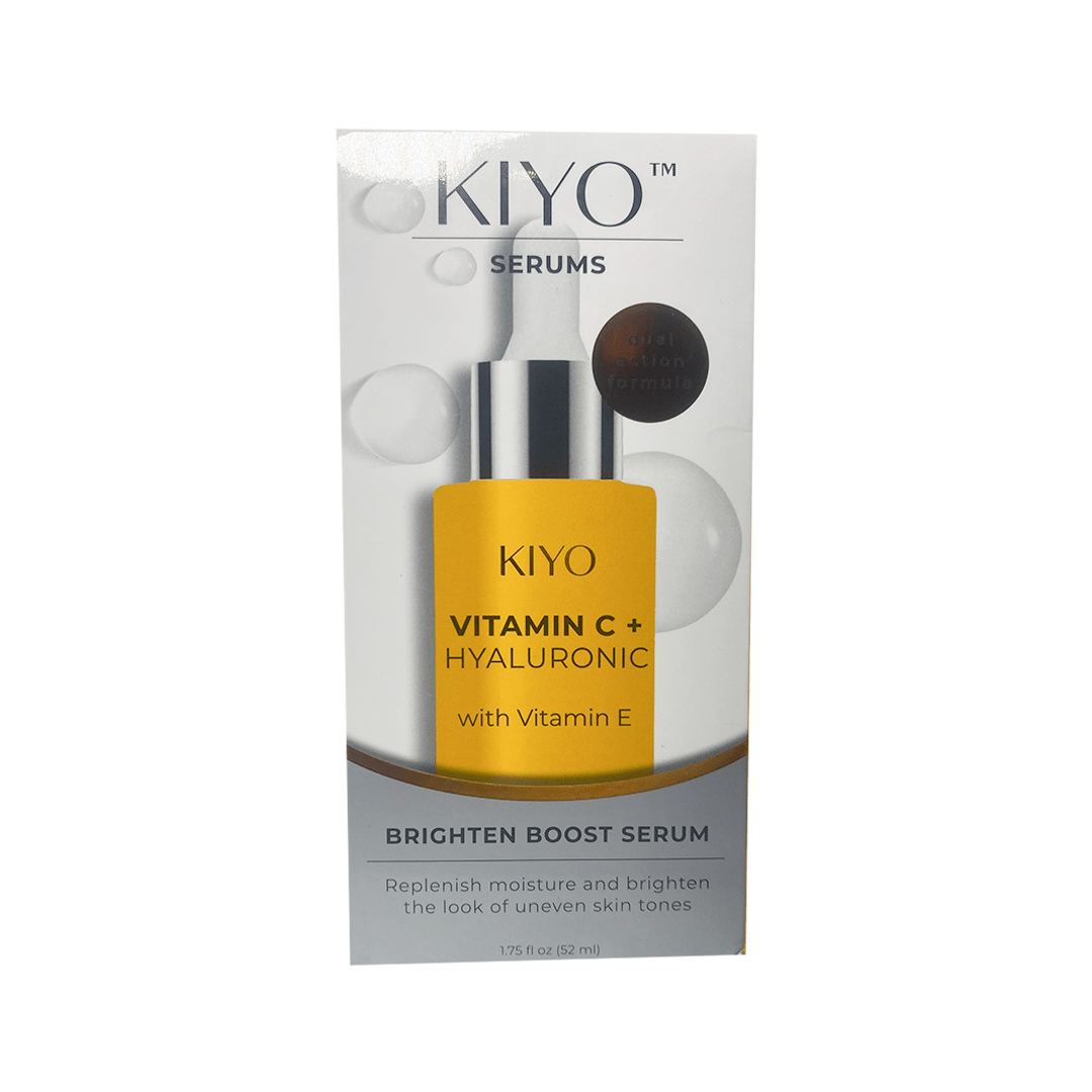 Kiyo Serums Vitamin C + Hyaluronic Acid with Vitamin E Brighten Boost Serum 52ml – Brighten & Hydrate