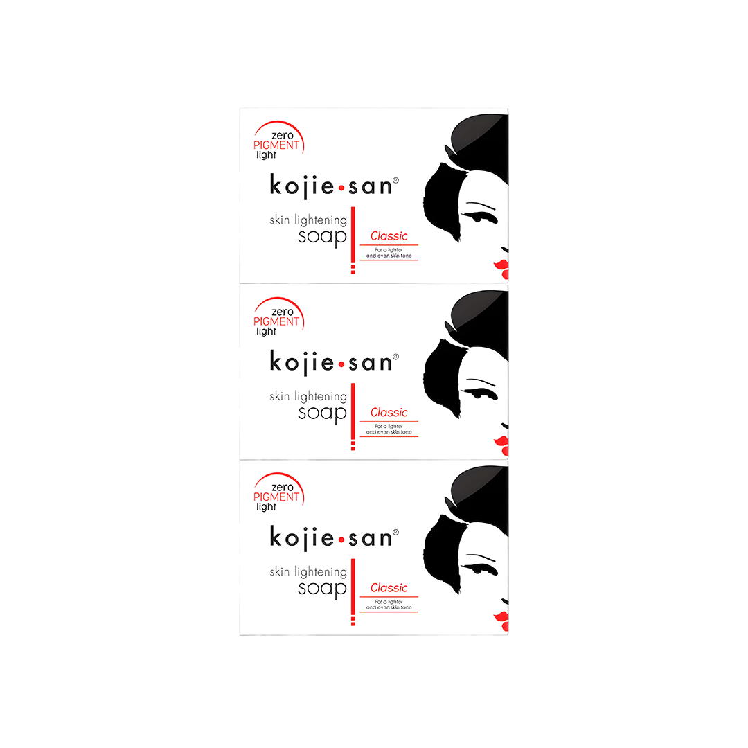 Kojie San Skin Lightening Soap (Trio Pack) - Brighten Your Skin Naturally