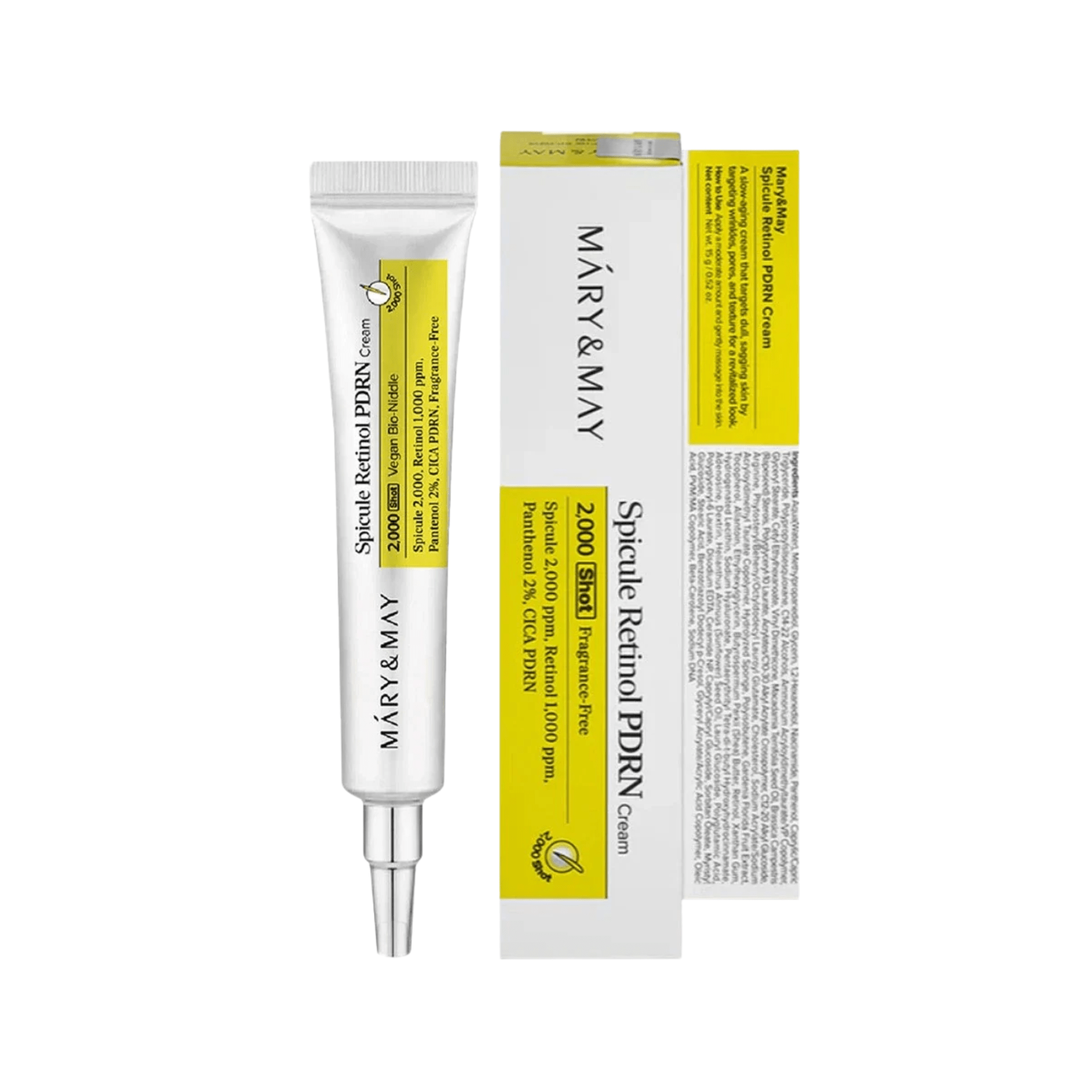 Mary & May Spicule Retinol PDRN Cream - 15g