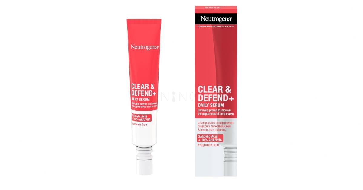 Neutrogena Clear & Defend+ Daily Serum – Target Breakouts & Improve Skin 30ml