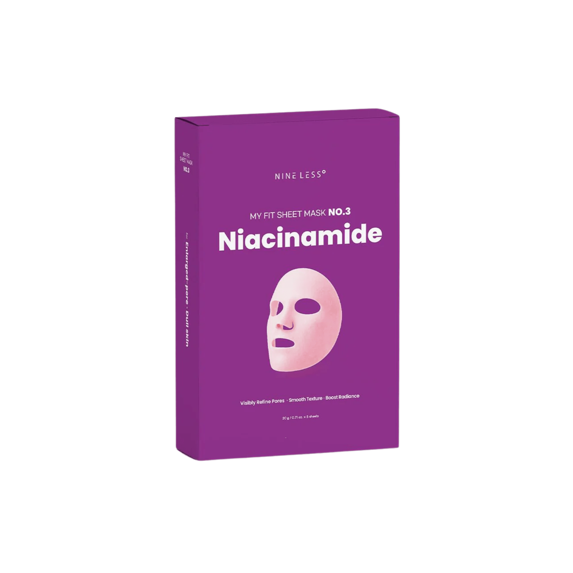 Nineless My Fit Sheet Mask No.3 Niacinamide - 20g