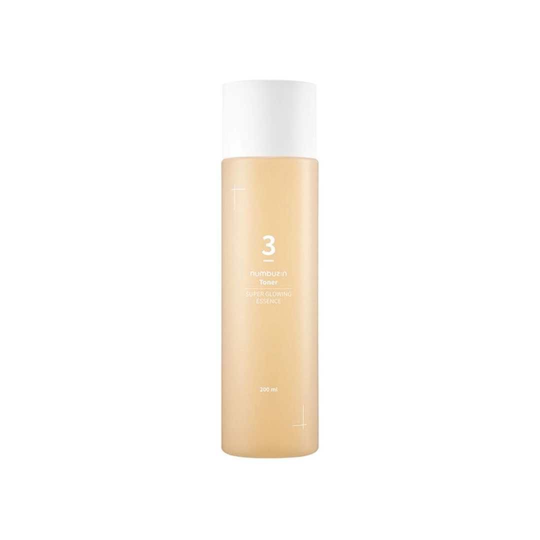 Numbuzin No.3 Super Glowing Essence Toner 200ml | Brightening, Hydrating, Skin - Refining Toner