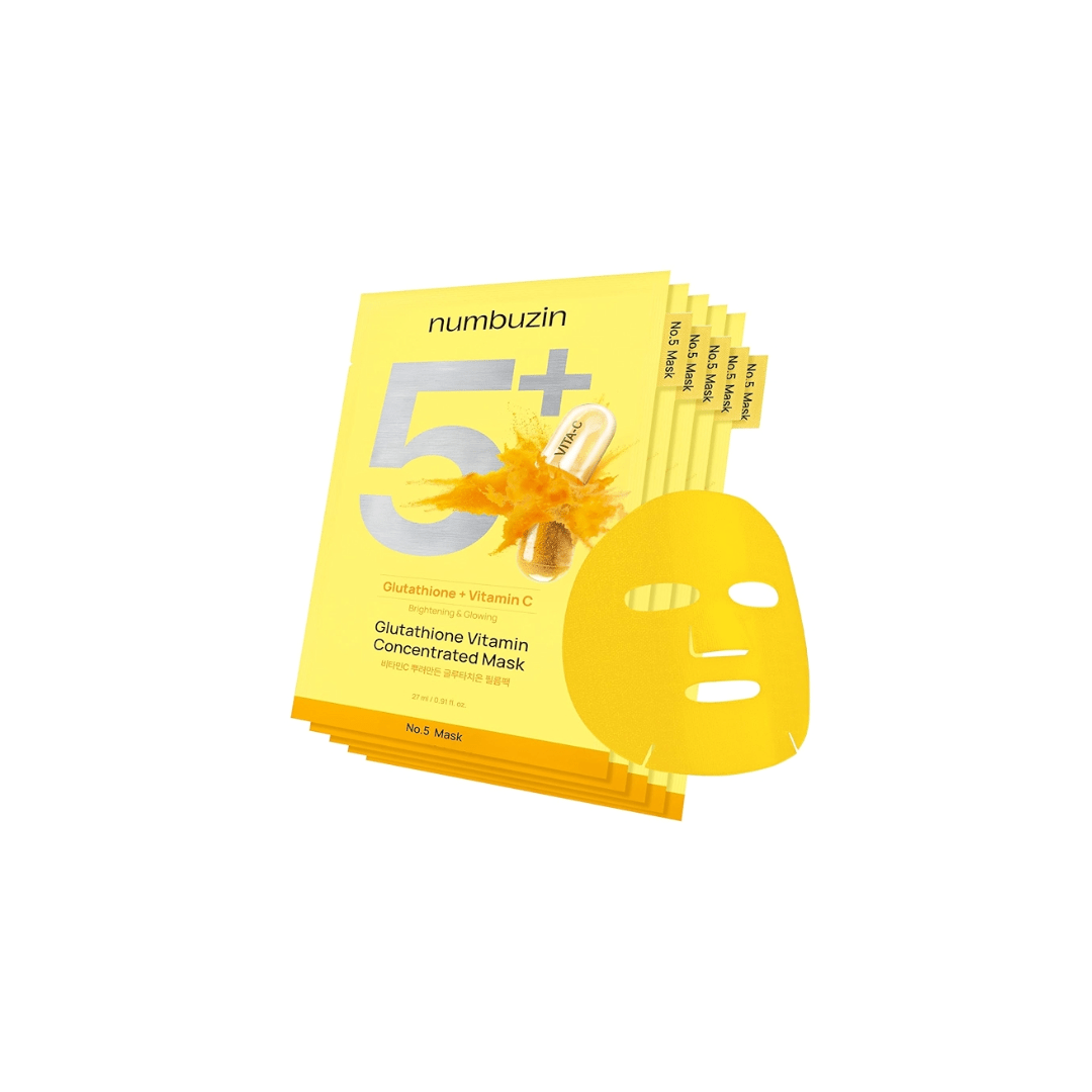 NUMBUZIN No.5+ Glutathione Vitamin Concentrated Mask