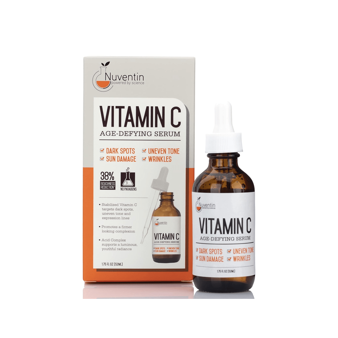 Nuventin Vitamin C Age - Defying Serum 52ml – Brighten & Rejuvenate Skin (WHOLESALE MINIMUM OF 6)