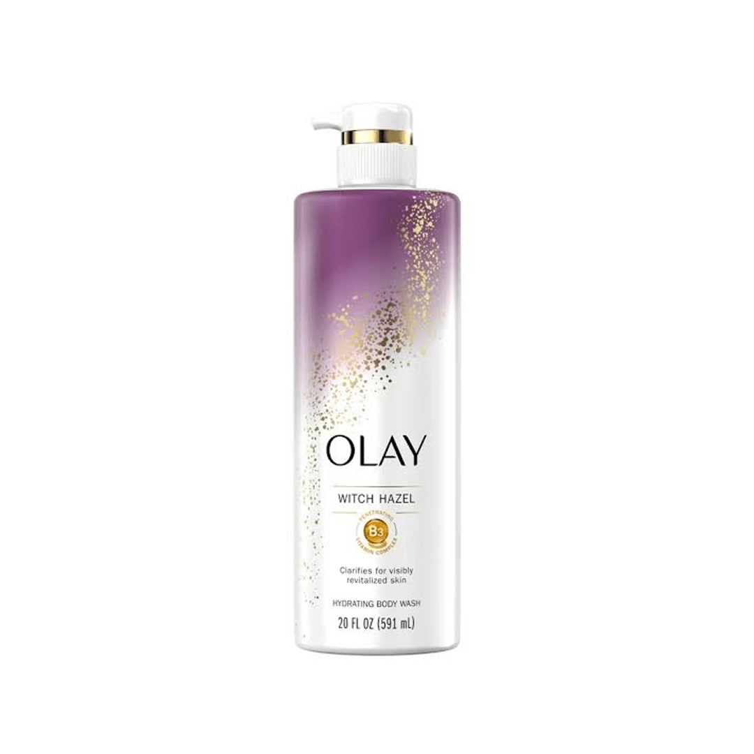Olay Witch Hazel Hydrating Body Wash 591ml - Cleanse & Soothe Your Skin