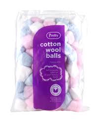 Pretty Cotton Wool Color Balls Approx 100