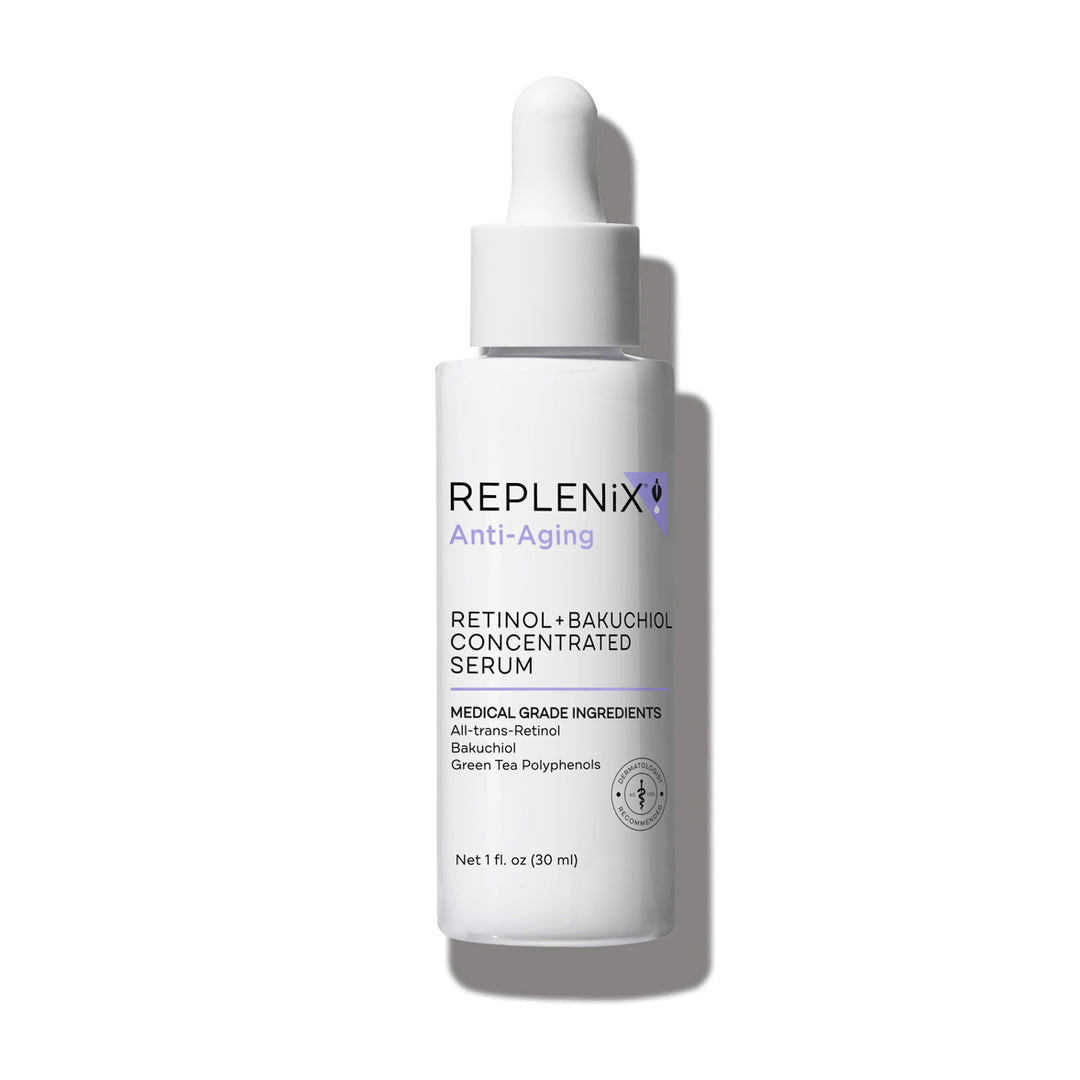 Replenix Retinol + Bakuchiol Concentrated Serum 30ml | Anti - Aging & Skin Renewal